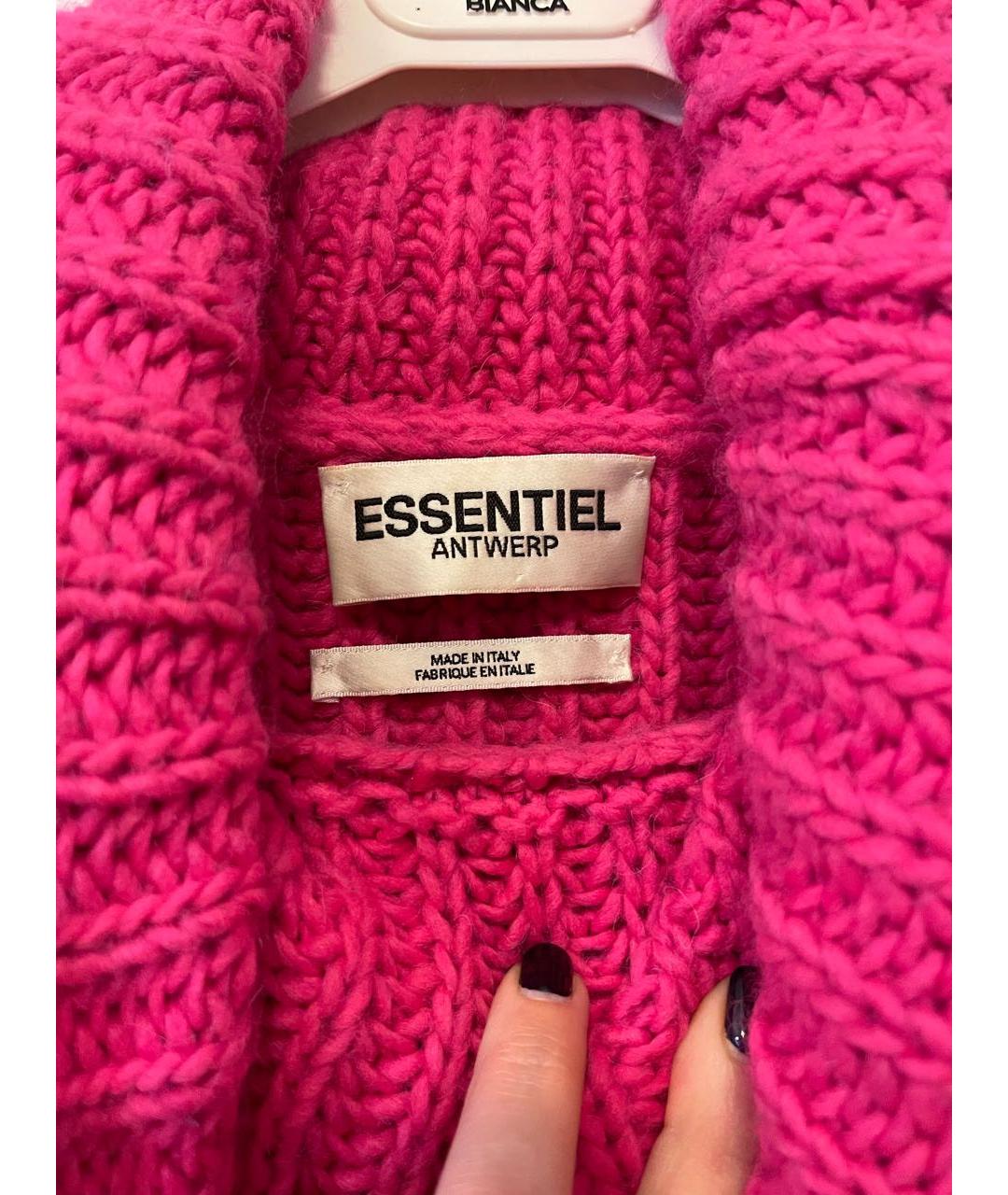 ESSENTIEL ANTWERP Розовый джемпер / свитер, фото 3