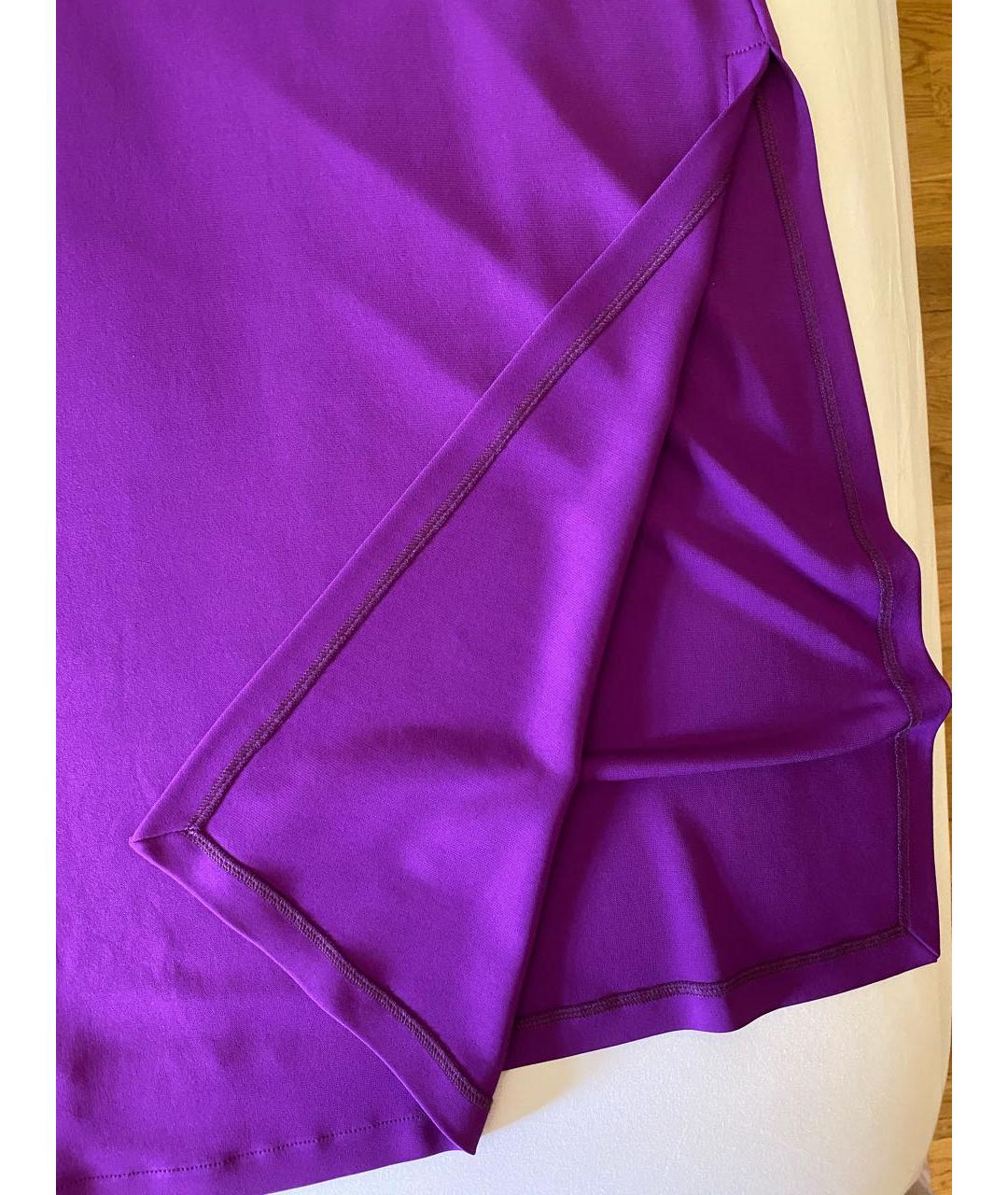 MARINA RINALDI Фиолетовый вискозный сарафан, фото 2