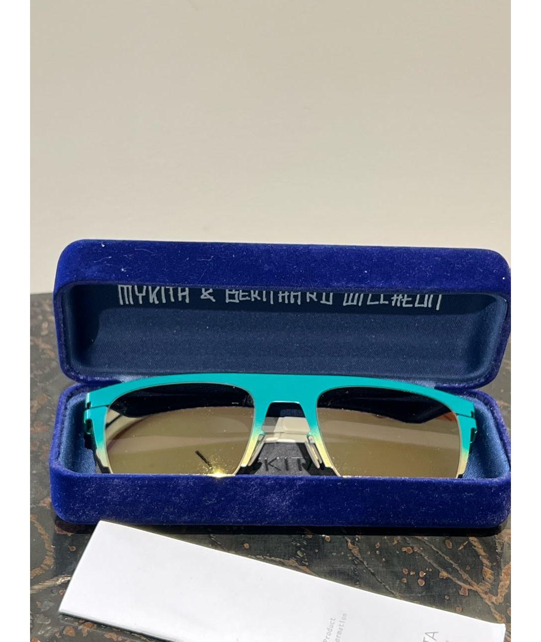 MYKITA Зеленые солнцезащитные очки, фото 4