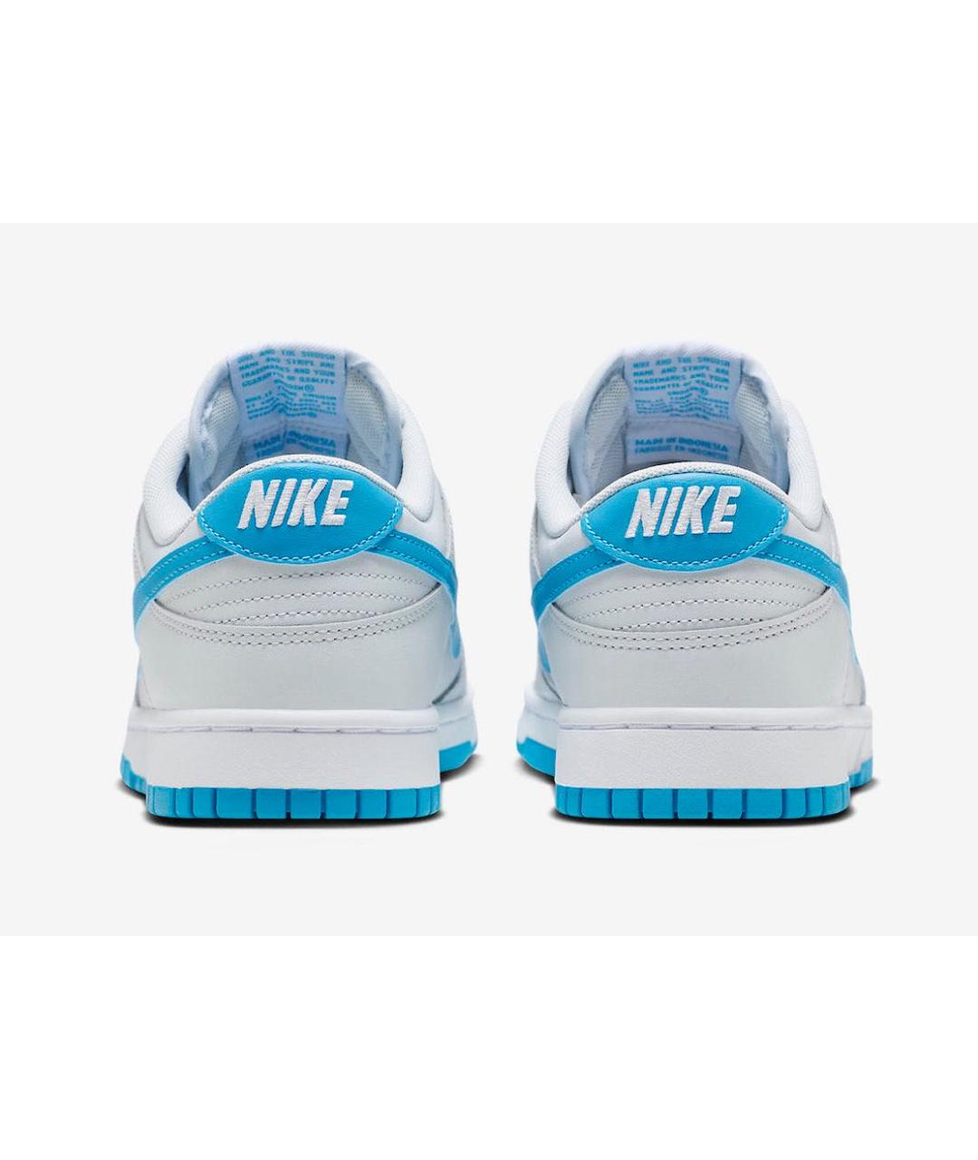 NIKE Серые кожаные кроссовки, фото 4