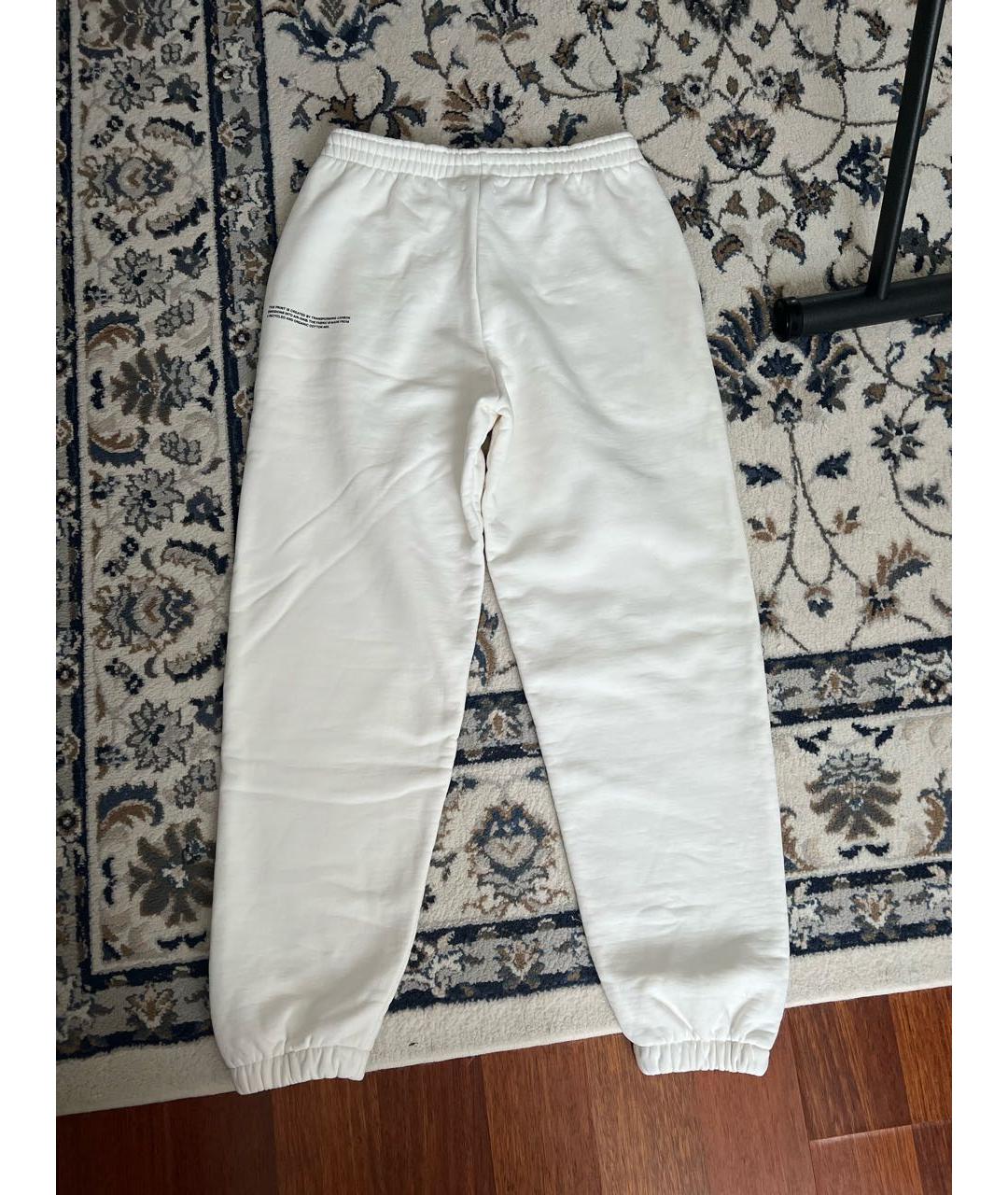 THE PANGAIA Белые хлопковые спортивные брюки и шорты, фото 2