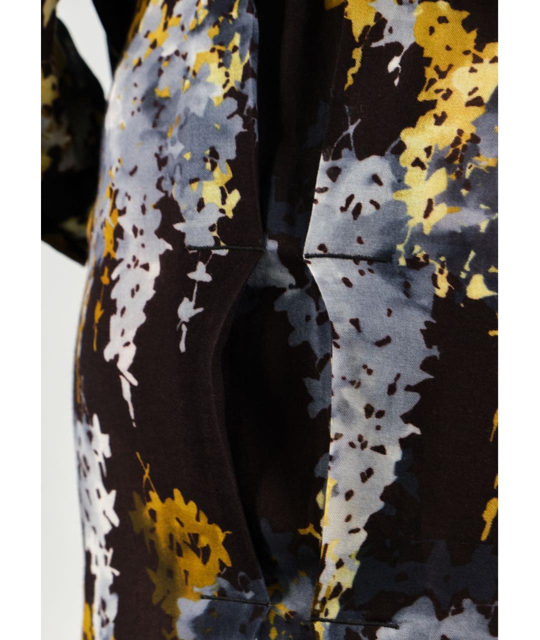 GIANFRANCO FERRE Мульти вискозное повседневное платье, фото 5