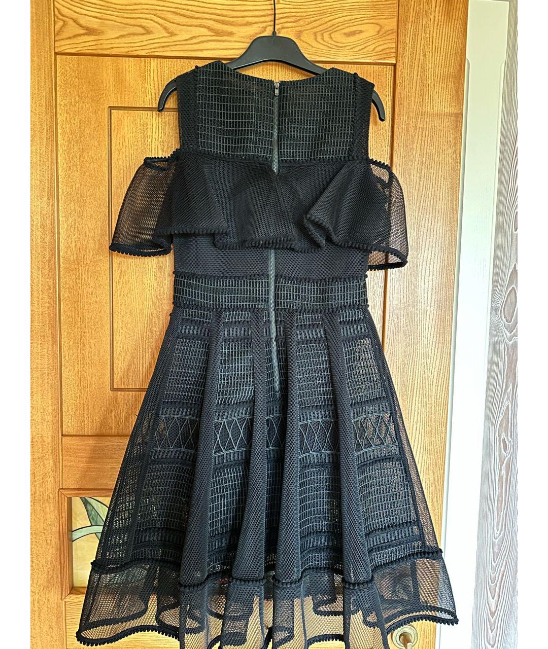MAJE Черное коктейльное платье, фото 2