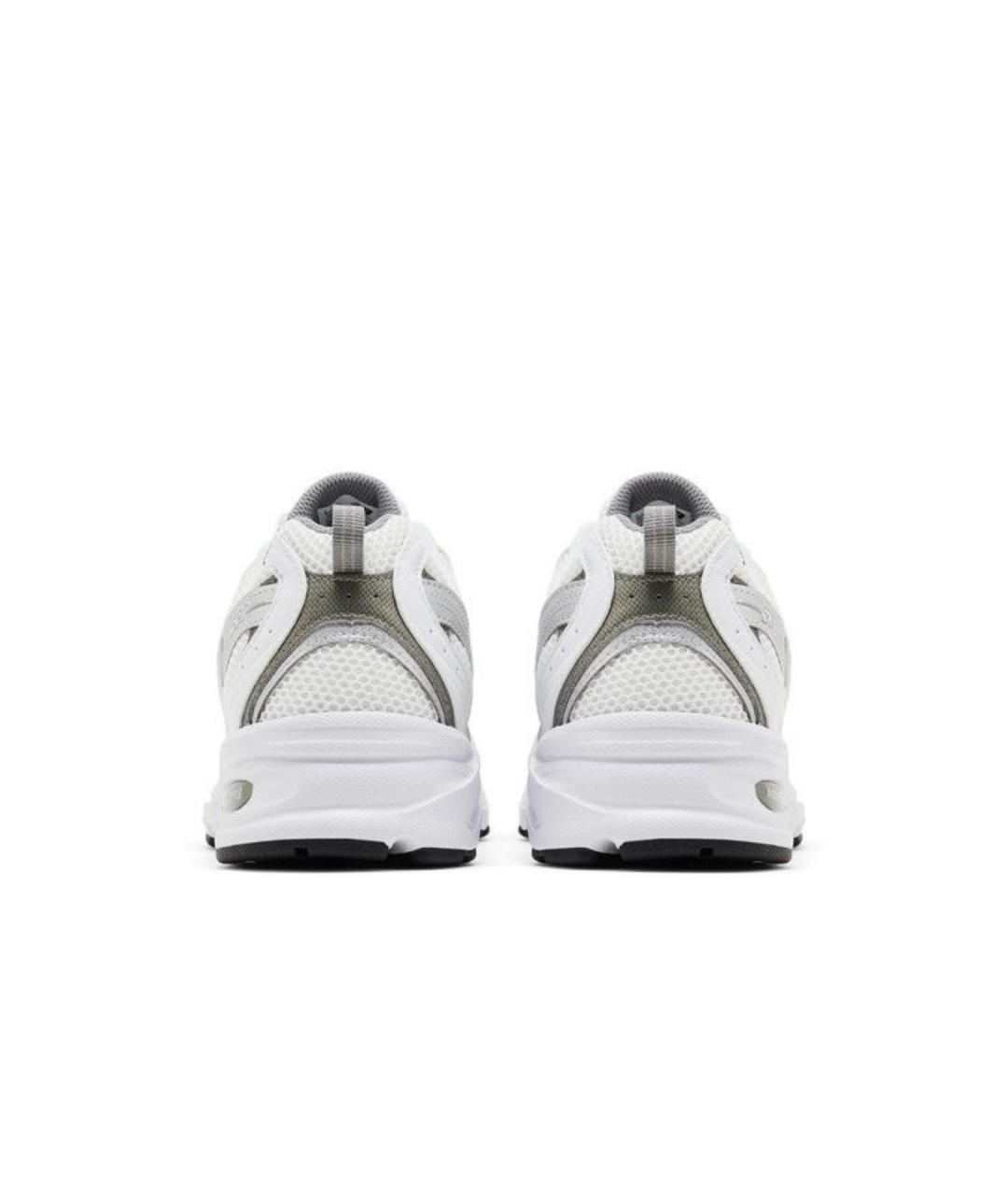NEW BALANCE Серебряные текстильные кроссовки, фото 5