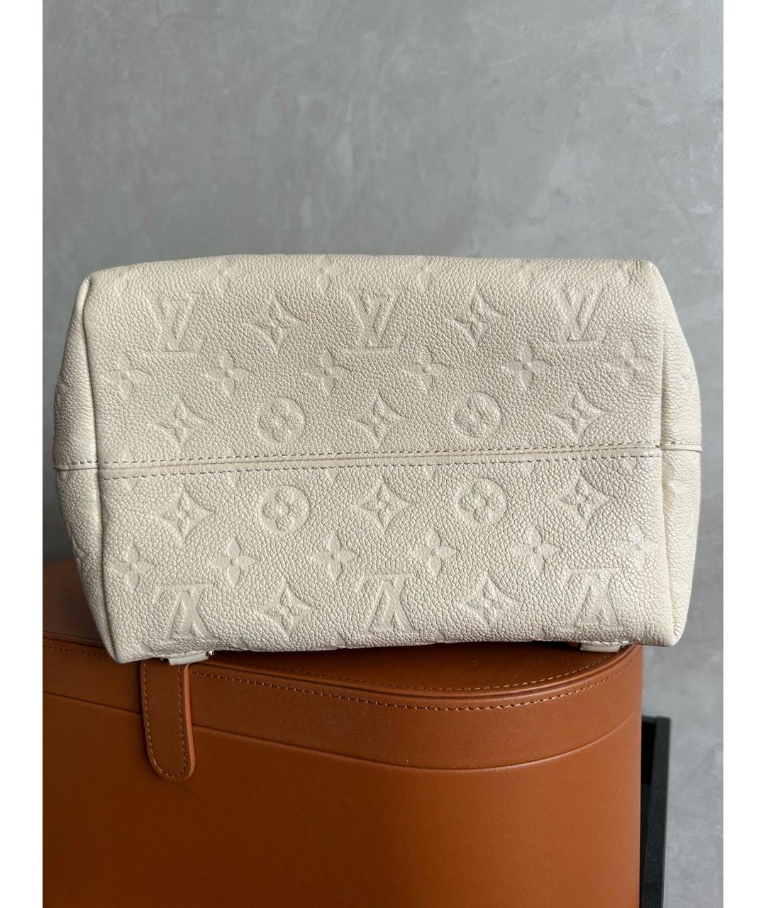 LOUIS VUITTON Белый кожаный рюкзак, фото 3