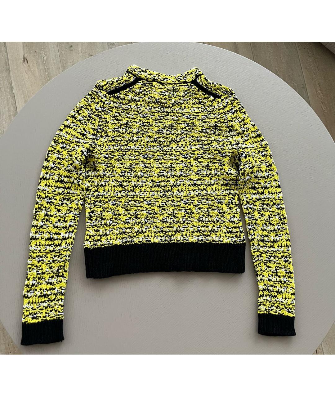 RAG&BONE Желтый хлопковый джемпер / свитер, фото 2