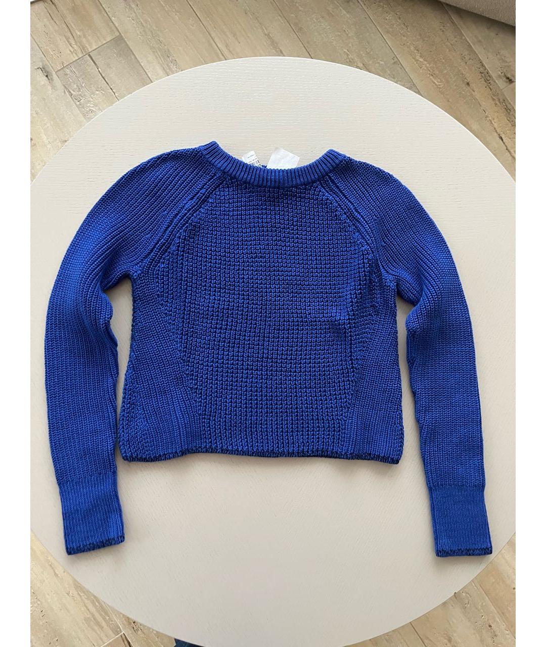 RAG&BONE Синий хлопковый джемпер / свитер, фото 6