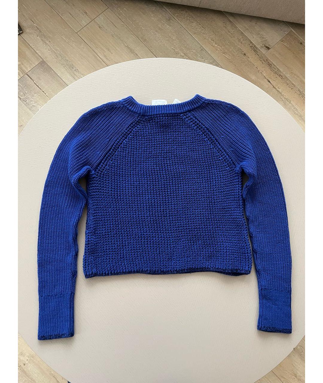 RAG&BONE Синий хлопковый джемпер / свитер, фото 2