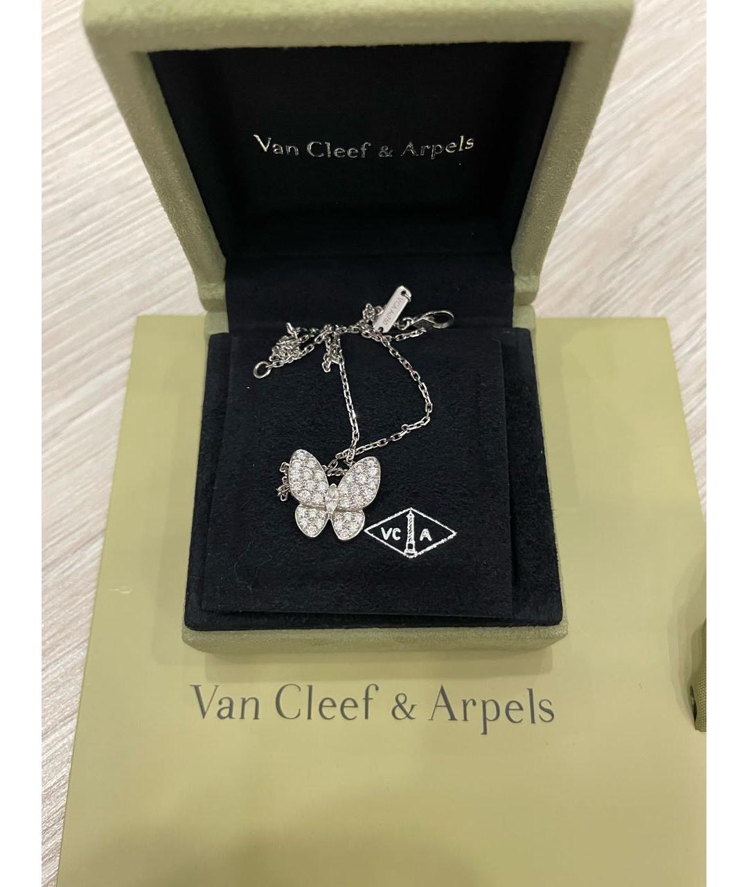 VAN CLEEF & ARPELS Серебряная подвеска из белого золота, фото 7