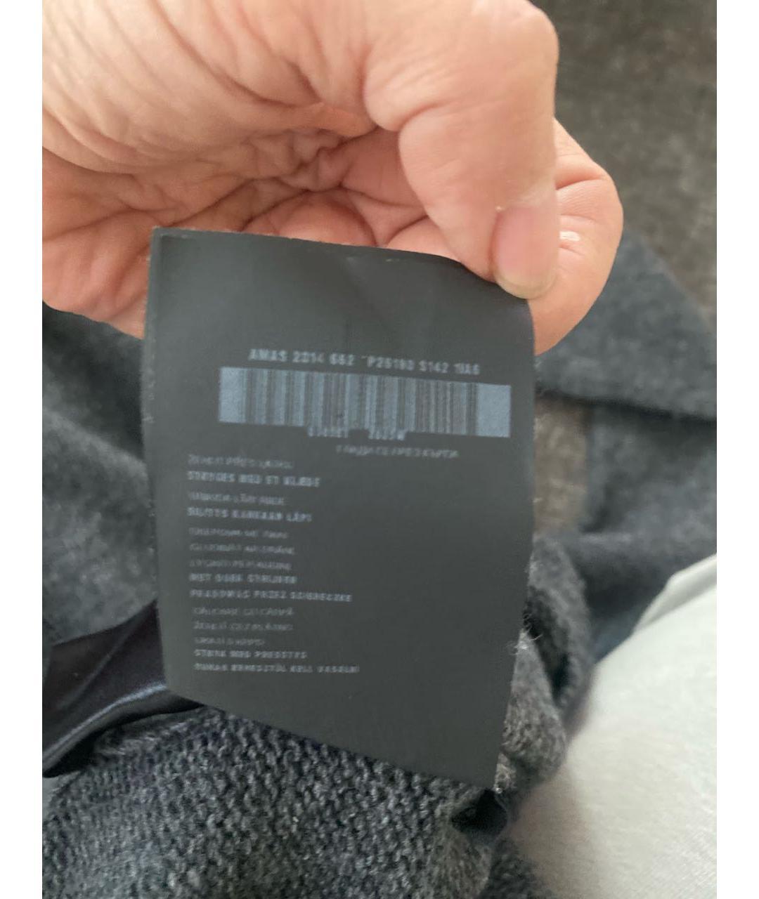GUCCI Серый шерстяной джемпер / свитер, фото 6