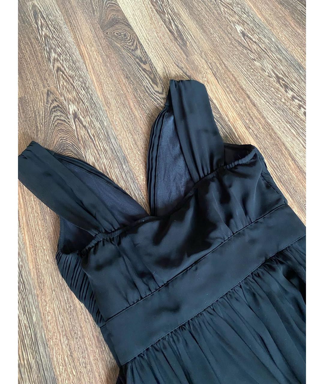 ERMANNO ERMANNO Черное полиэстеровое вечернее платье, фото 4