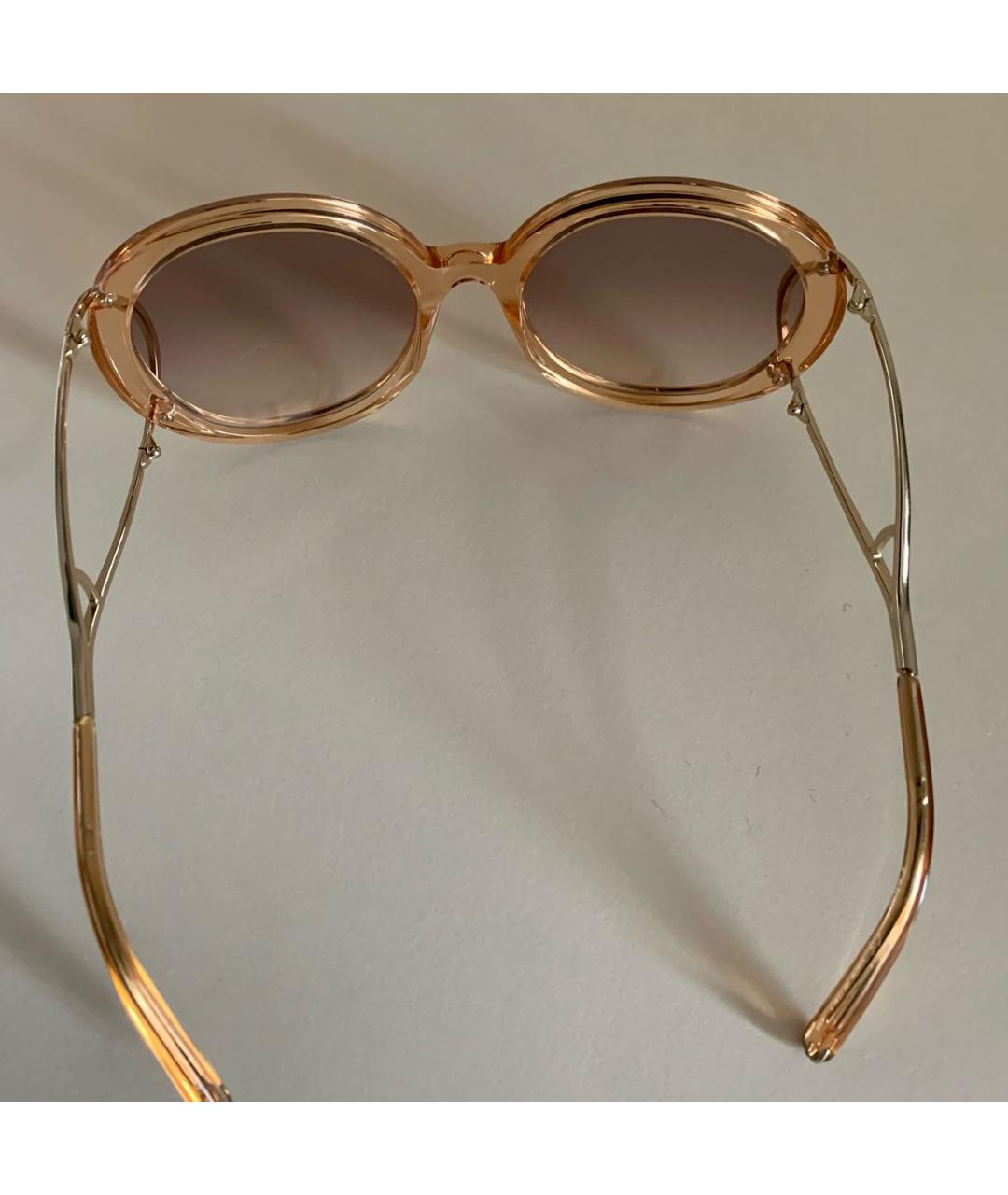CHLOE Металлические солнцезащитные очки, фото 2