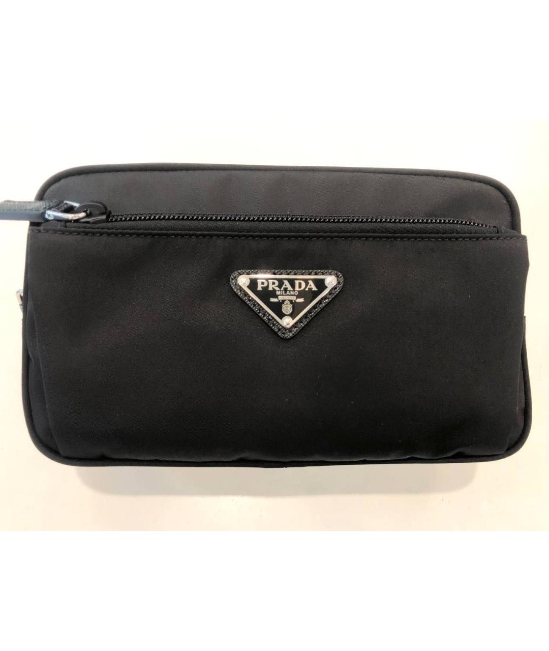 PRADA Черная поясная сумка, фото 6