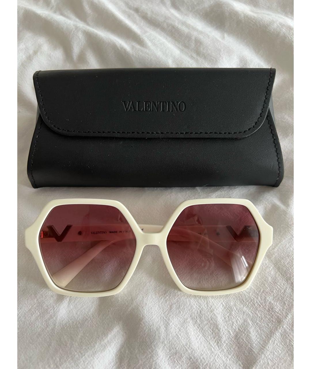 RED VALENTINO Бежевые солнцезащитные очки, фото 5