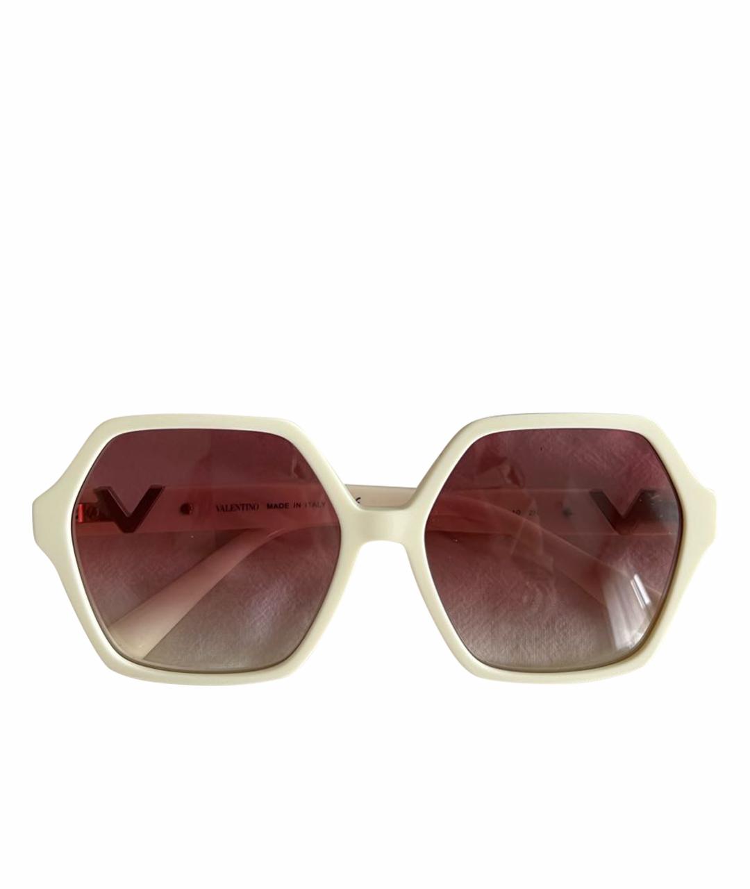 RED VALENTINO Бежевые солнцезащитные очки, фото 1