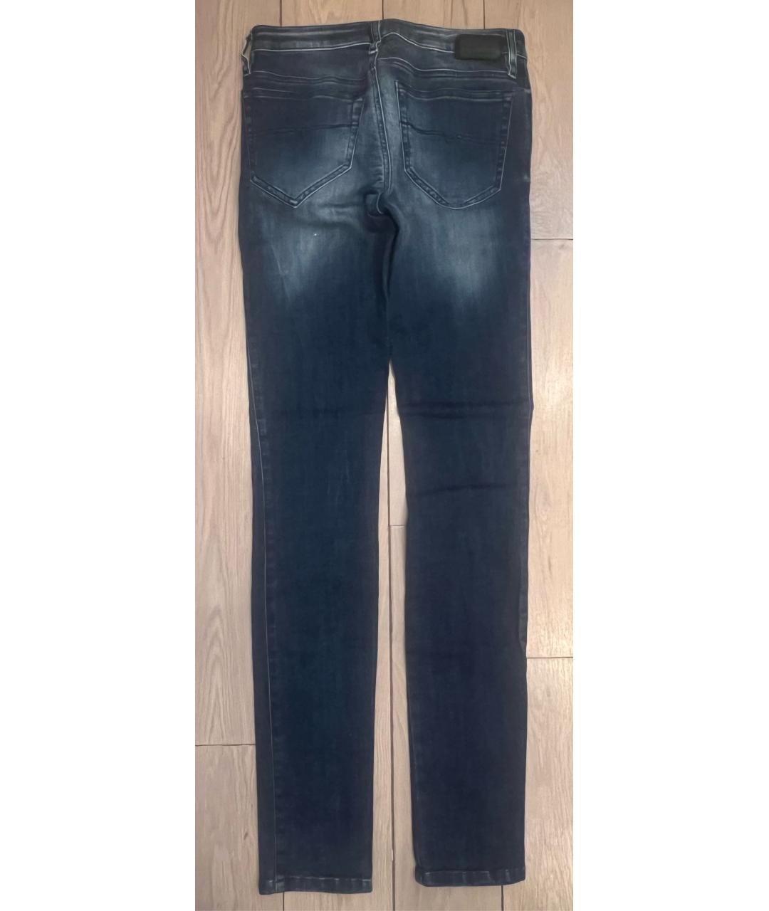 DIESEL Темно-синие хлопковые джинсы слим, фото 2