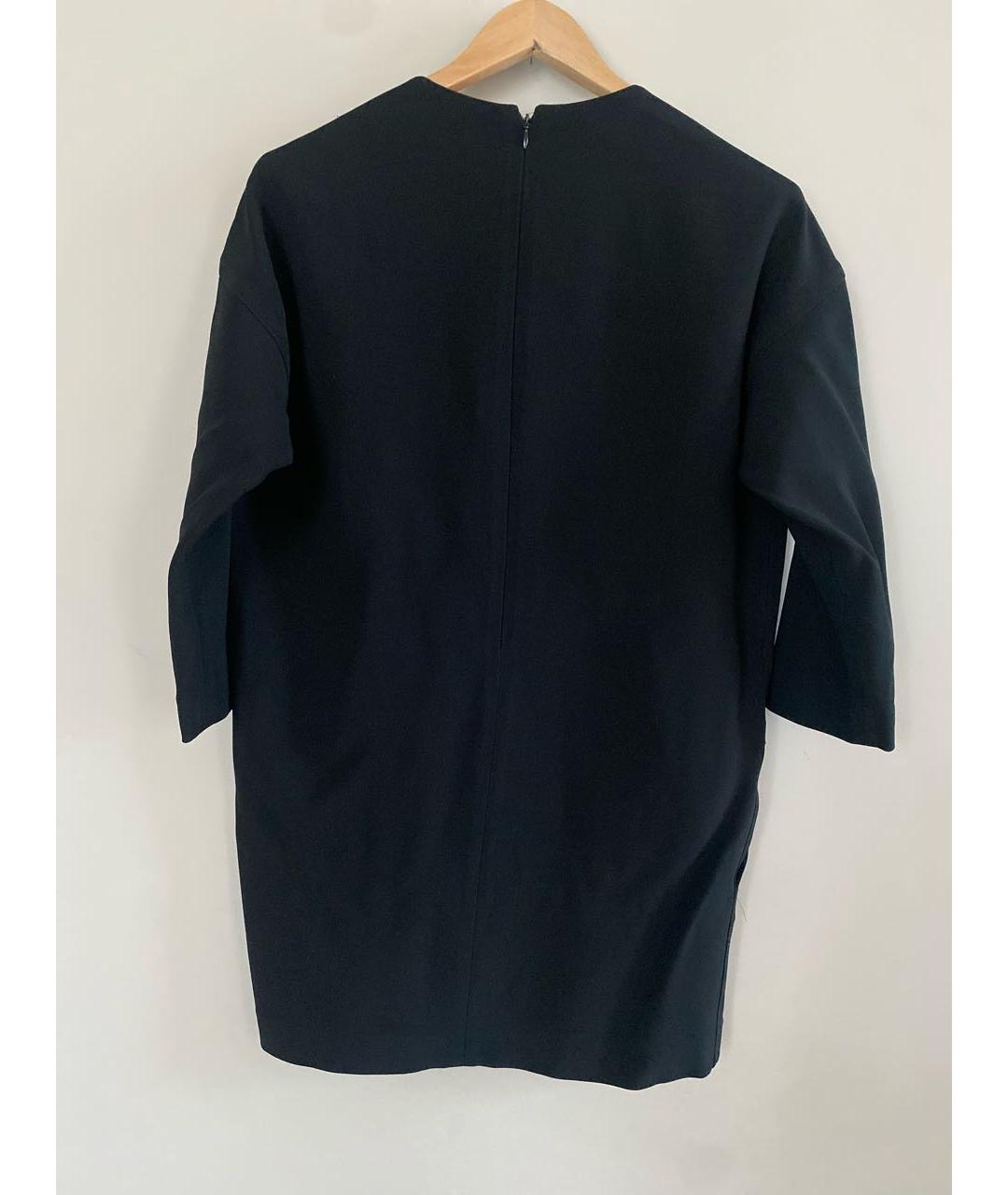 CELINE Черное полиамидовое повседневное платье, фото 2