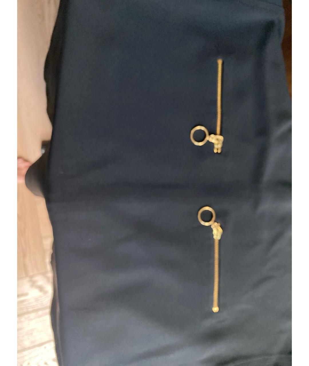 CELINE Черное полиамидовое повседневное платье, фото 4