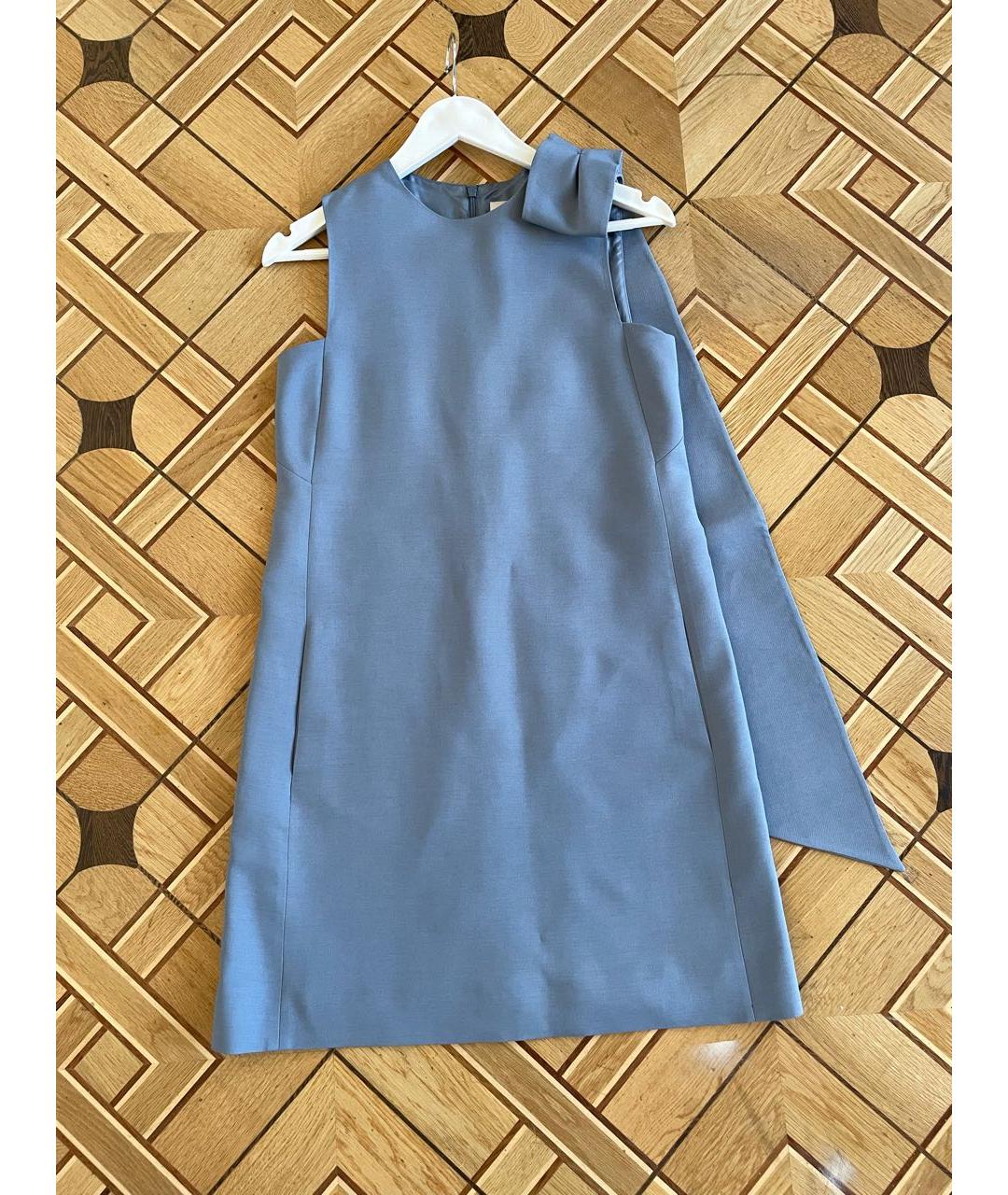 VALENTINO Голубое коктейльное платье, фото 6
