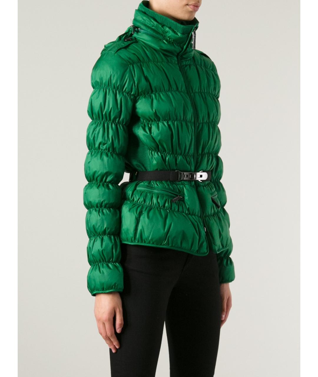 BURBERRY Зеленая куртка, фото 2