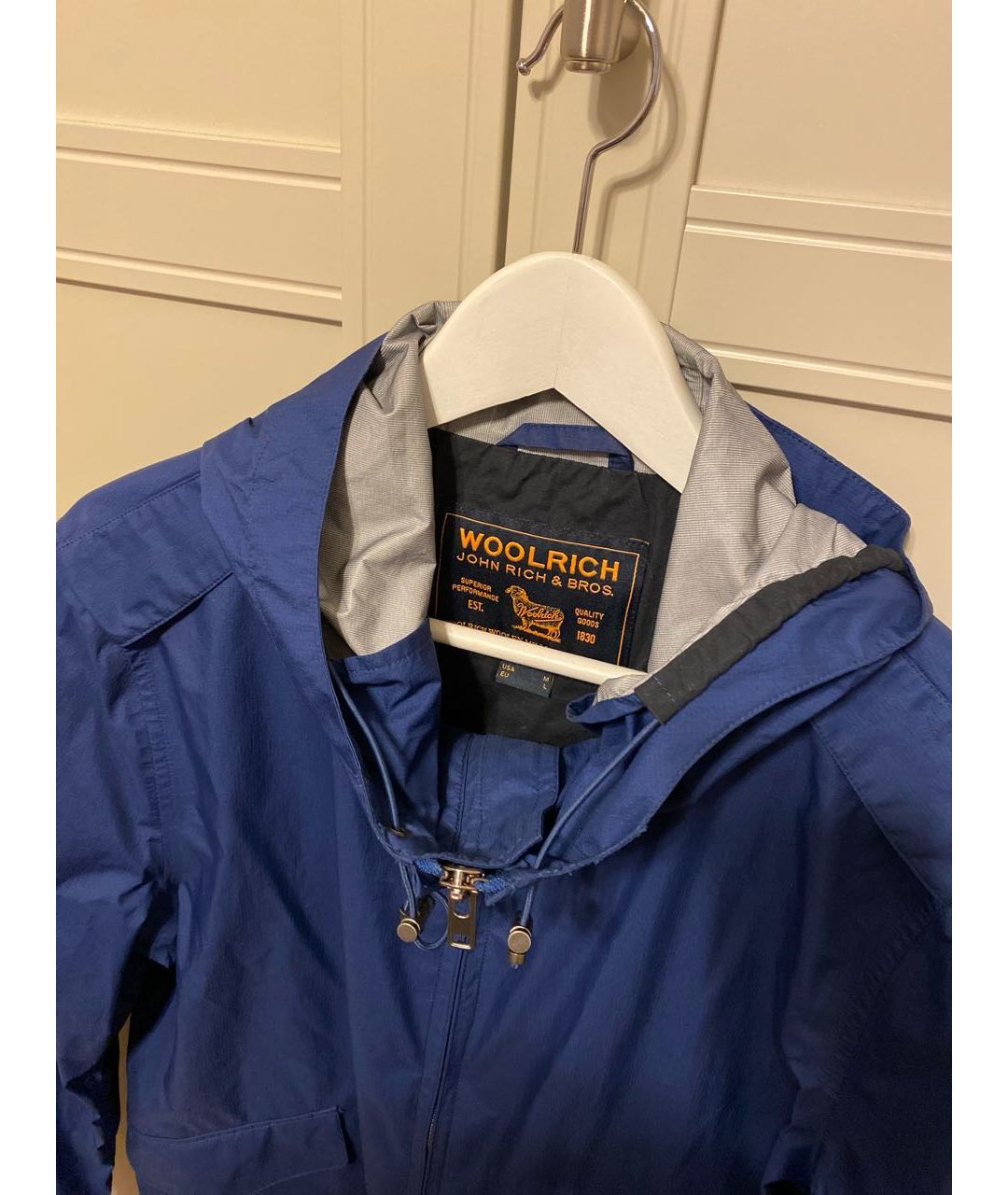 WOOLRICH Синяя синтетическая куртка, фото 3