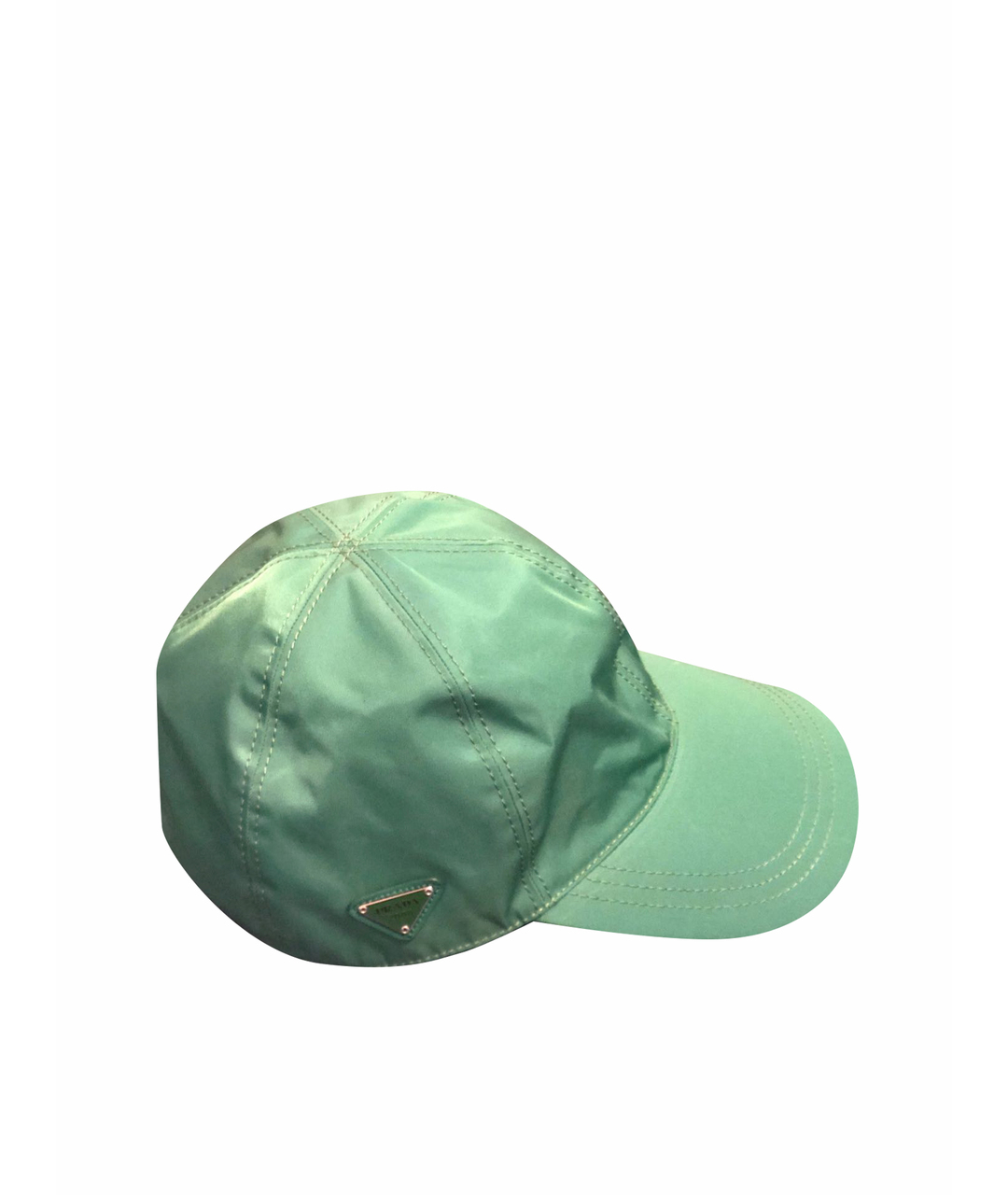 PRADA Зеленая синтетическая кепка, фото 1