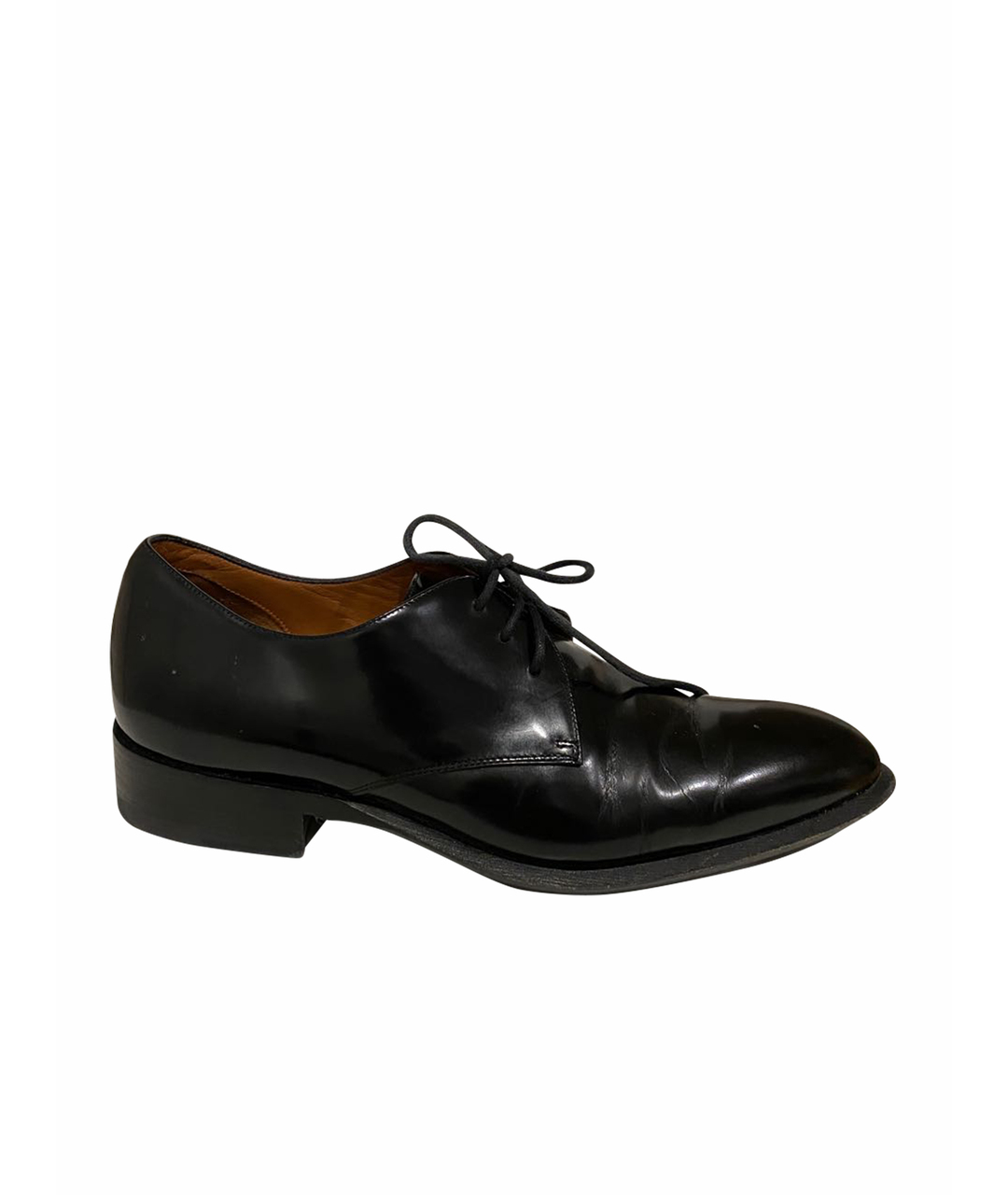CELINE PRE-OWNED Черные ботинки из лакированной кожи, фото 1