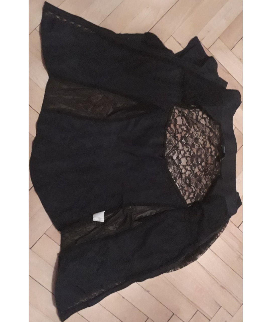 MARIA GRAZIA SEVERI Черная кружевная рубашка, фото 3