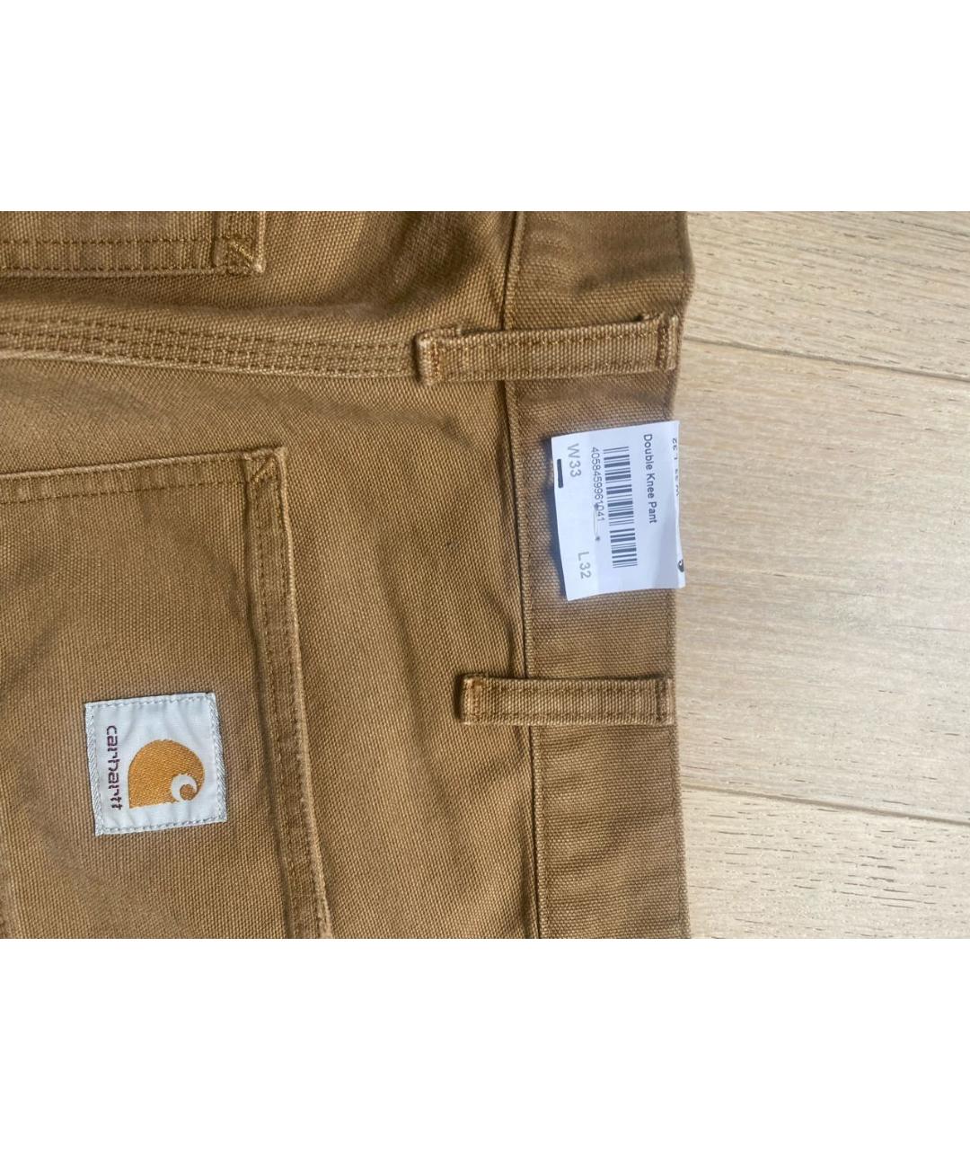 CARHARTT Белые хлопковые джинсы, фото 4