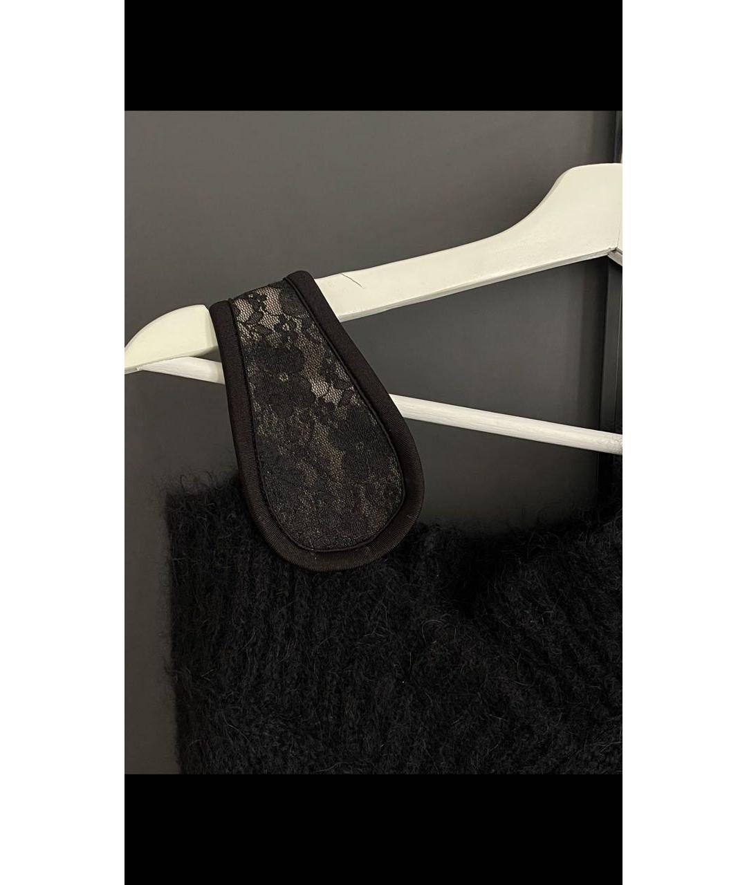 CHRISTOPHER KANE Черный кашемировый джемпер / свитер, фото 4
