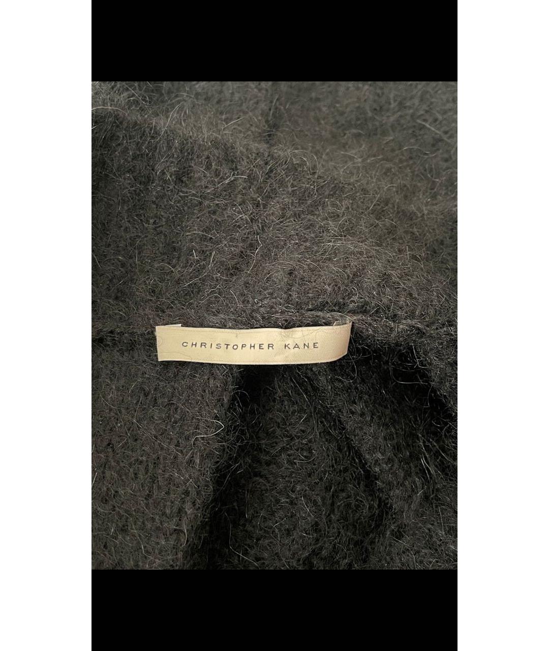 CHRISTOPHER KANE Черный кашемировый джемпер / свитер, фото 5