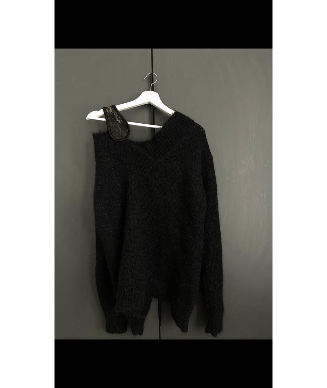 CHRISTOPHER KANE Черный кашемировый джемпер / свитер, фото 2