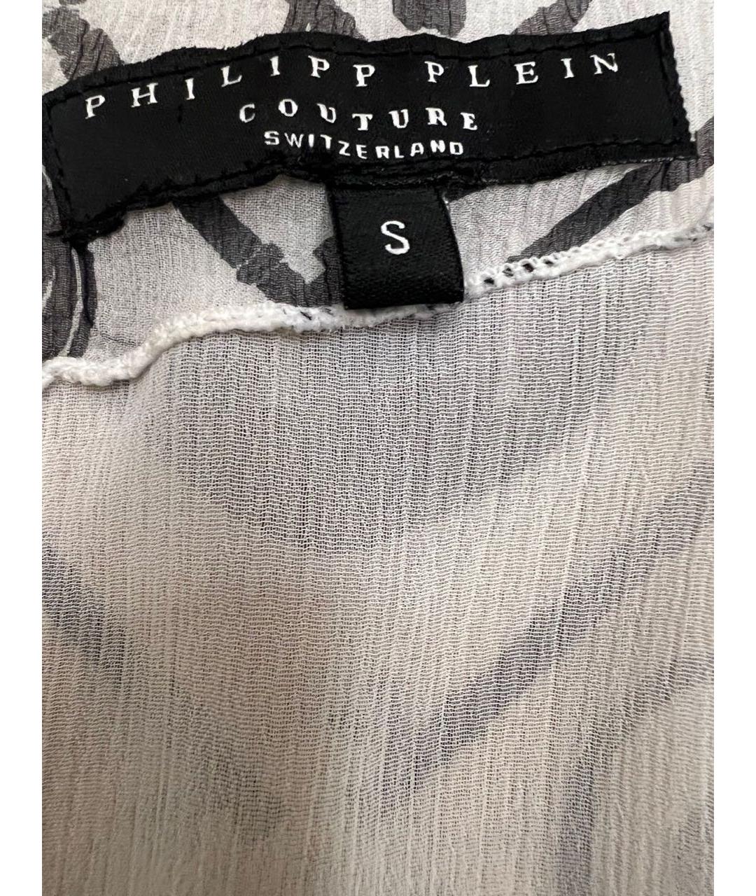 PHILIPP PLEIN Шелковое коктейльное платье, фото 3