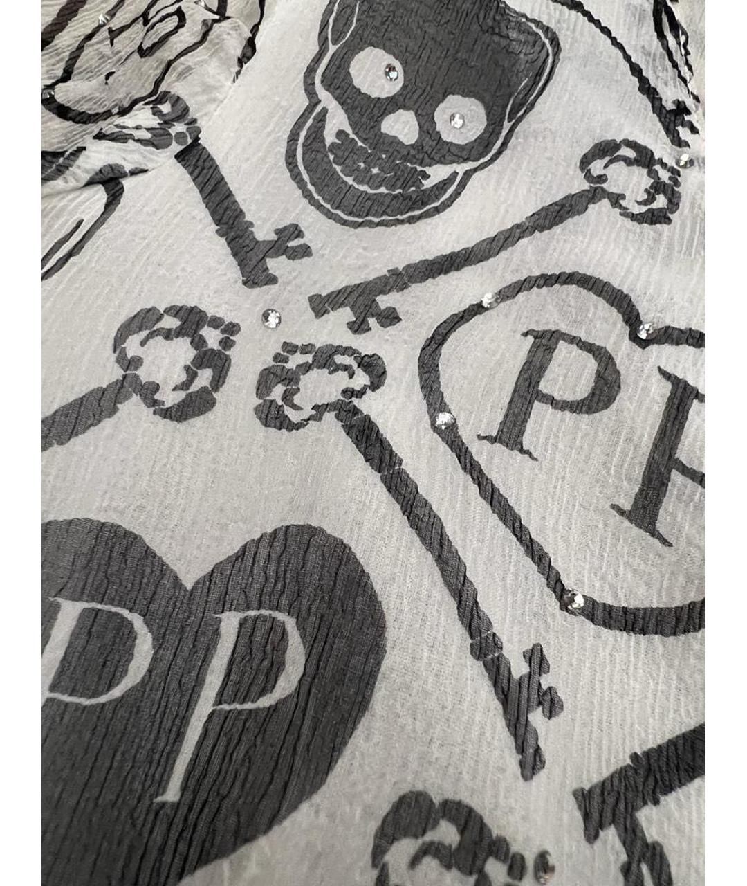 PHILIPP PLEIN Шелковое коктейльное платье, фото 7