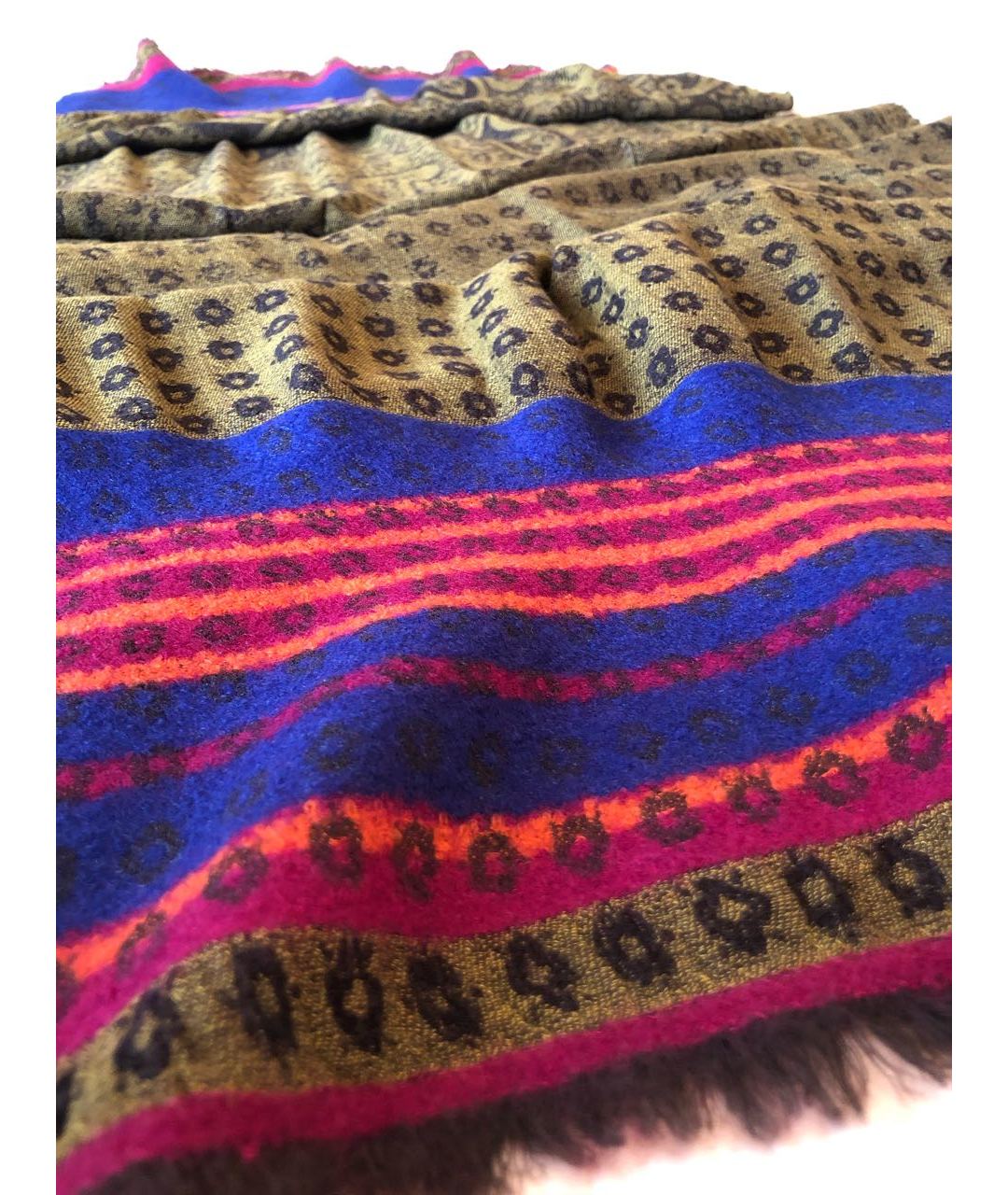ETRO Мульти шерстяной шарф, фото 8