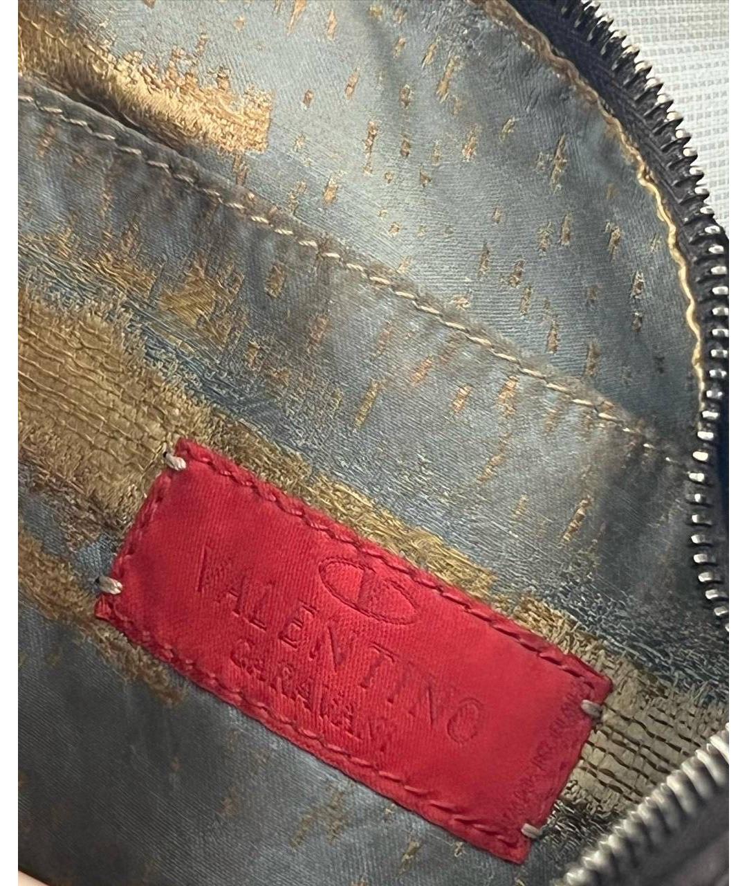 VALENTINO Коричневая сумка с короткими ручками, фото 4