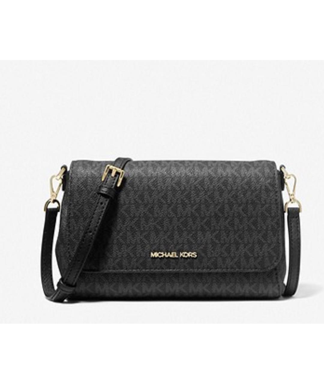 MICHAEL KORS Серая кожаная сумка через плечо, фото 9