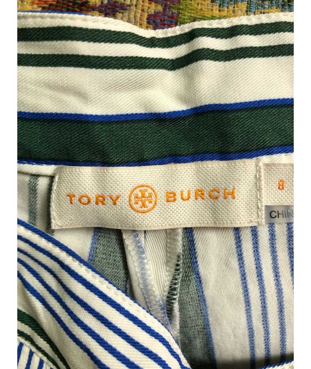 TORY BURCH Вискозные брюки узкие, фото 3