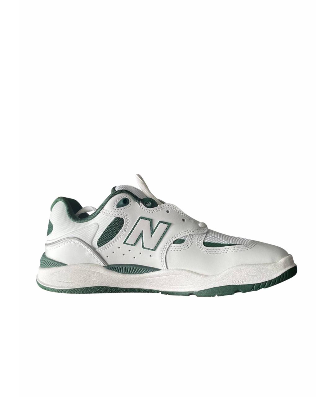 NEW BALANCE Белые кожаные кроссовки, фото 1