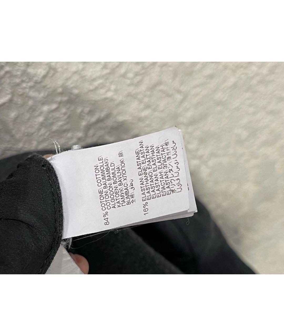 BRUNELLO CUCINELLI Серое хлопко-эластановое повседневное платье, фото 6