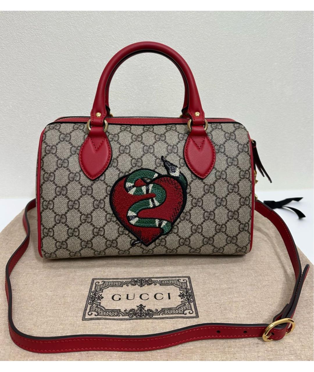 GUCCI Мульти кожаная сумка через плечо, фото 9