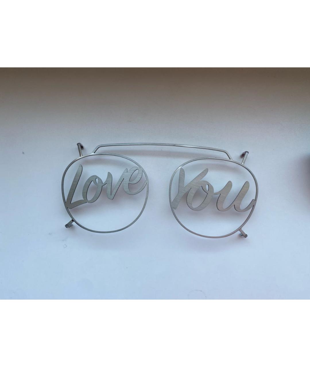 ALICE+OLIVIA Антрацитовые пластиковые солнцезащитные очки, фото 5