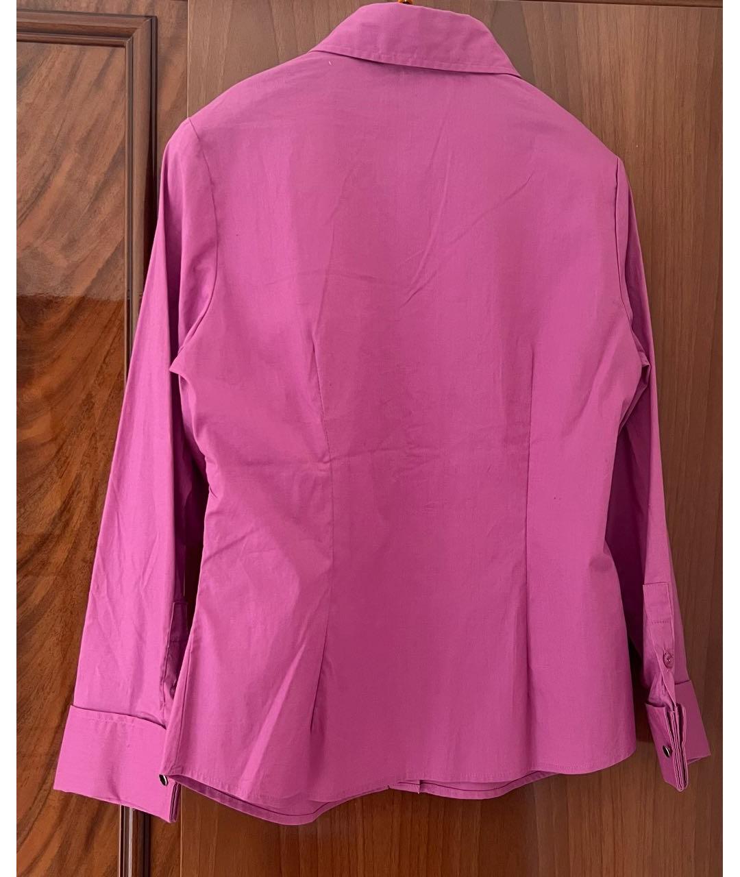 MARINA RINALDI Розовая хлопковая рубашка, фото 2