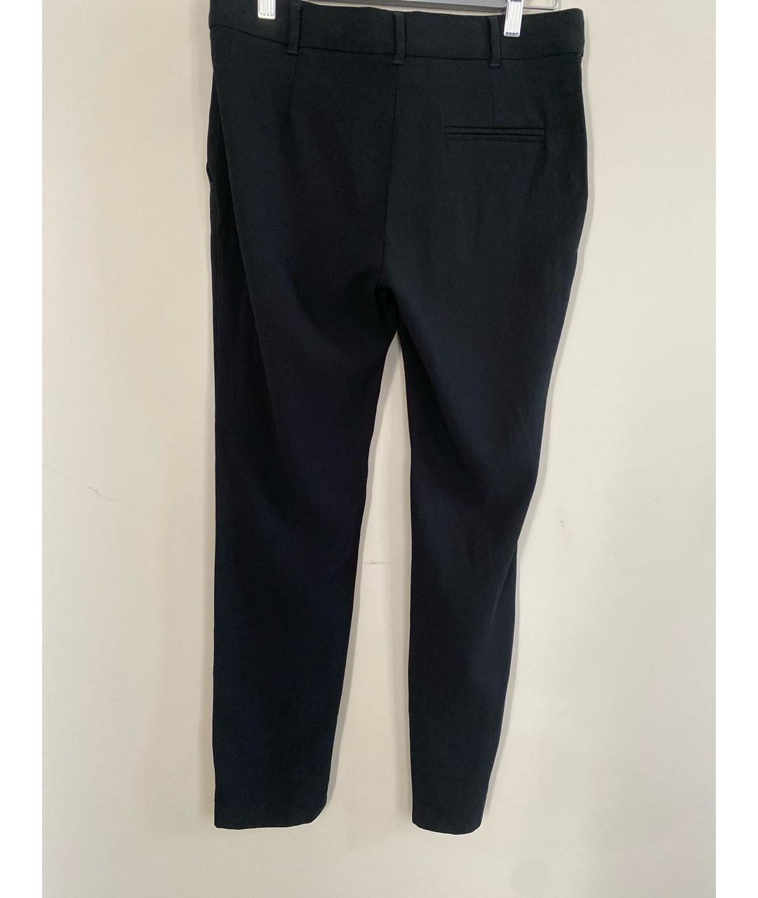 MAX MARA Черные шерстяные брюки узкие, фото 2