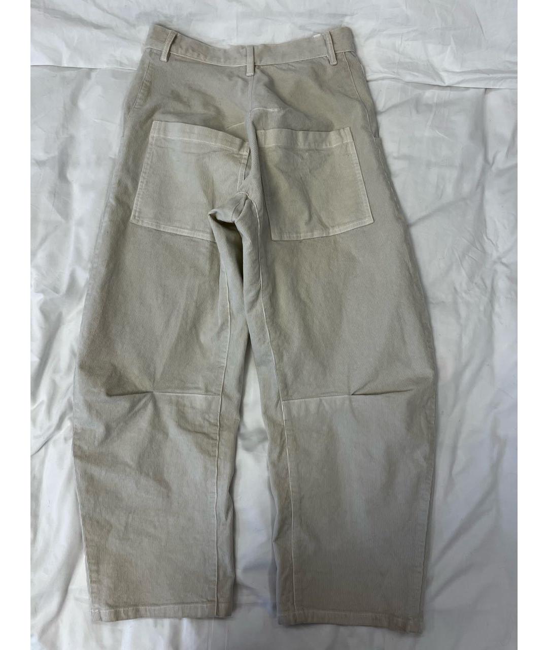 NILI LOTAN Белые прямые джинсы, фото 2