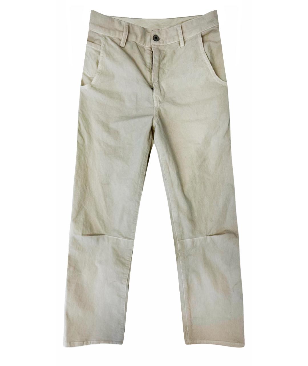 NILI LOTAN Белые прямые джинсы, фото 1