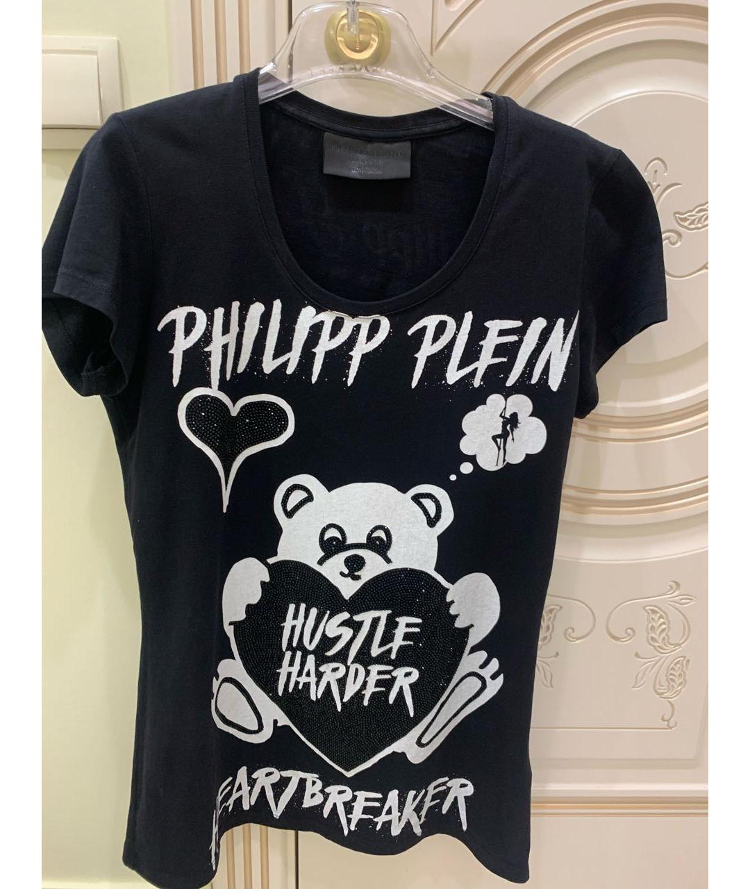 PHILIPP PLEIN Черная футболка, фото 7