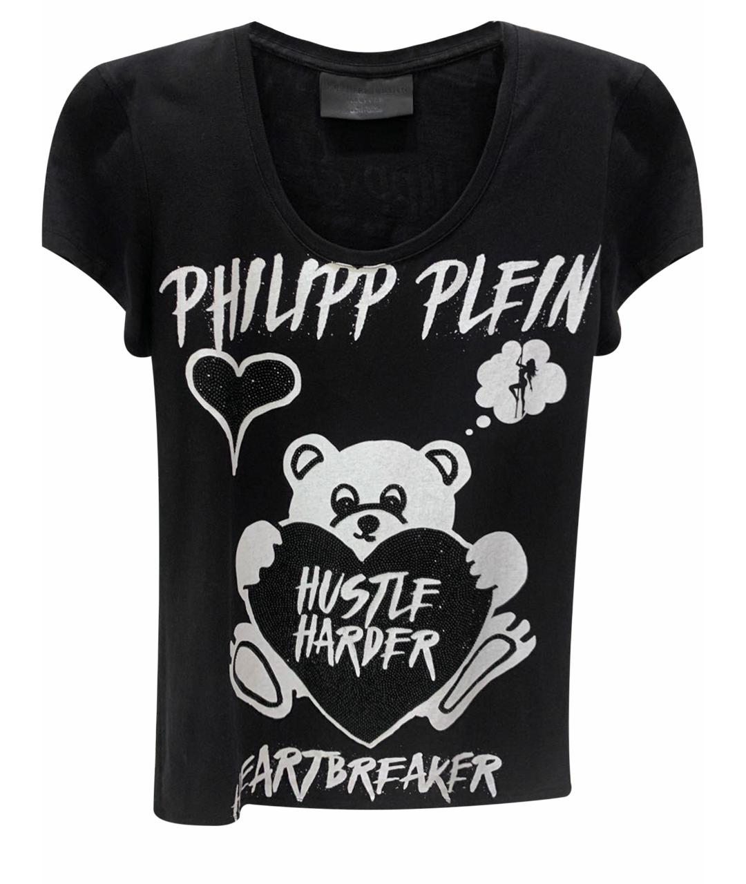 PHILIPP PLEIN Черная футболка, фото 1