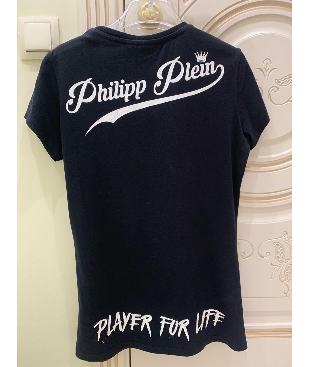 PHILIPP PLEIN Черная футболка, фото 2