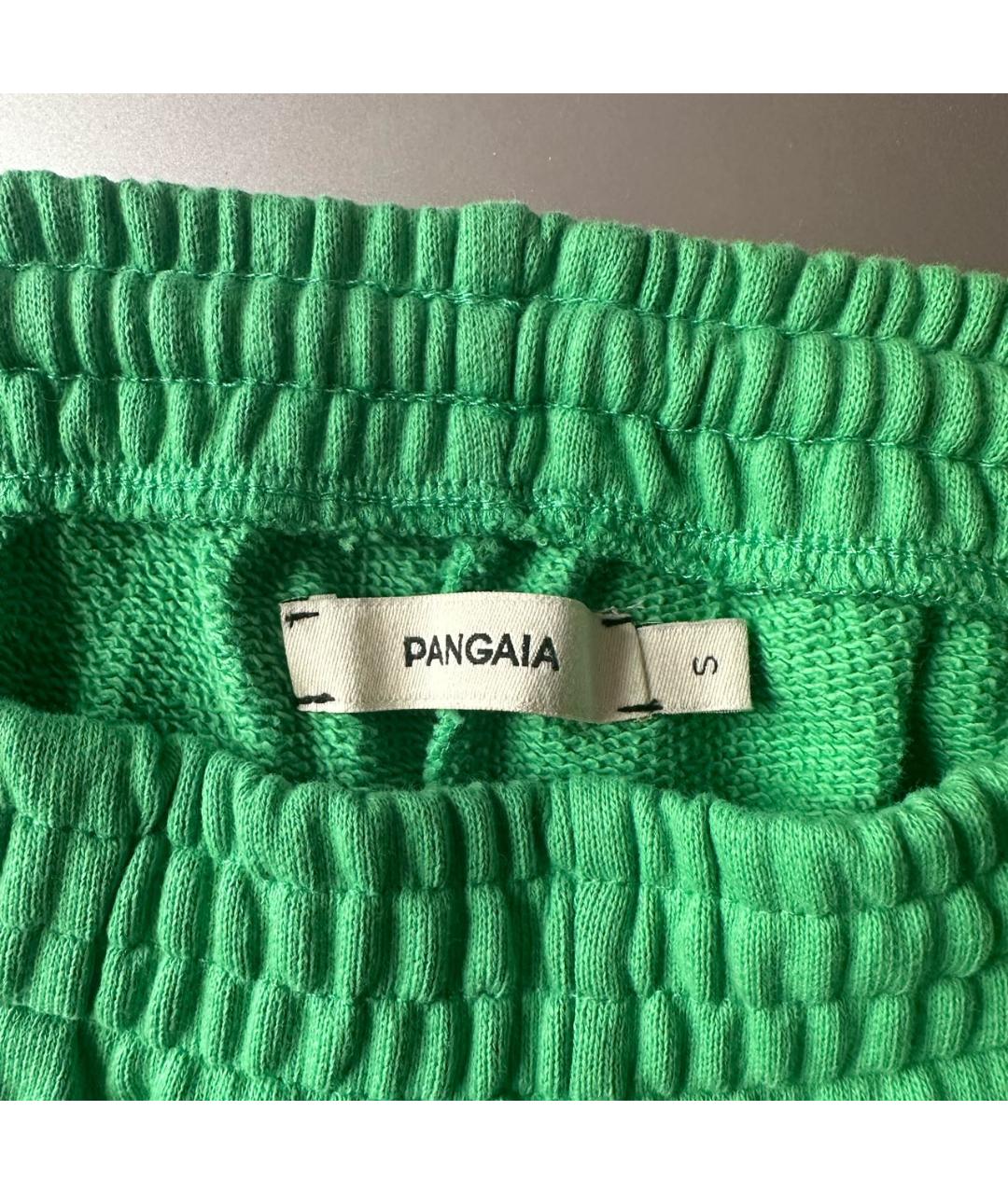 THE PANGAIA Зеленые хлопковые шорты, фото 3